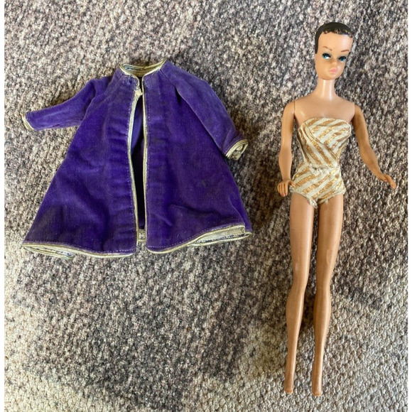 *FLAWED 1962 Midge Barbie Doll by Mattel Inc. Japan #6‎